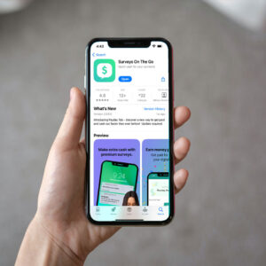 Surveys On The Go App Store Screens